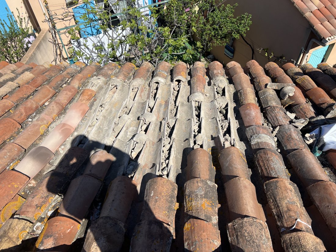 Rénovation toiture: remplacement chevron